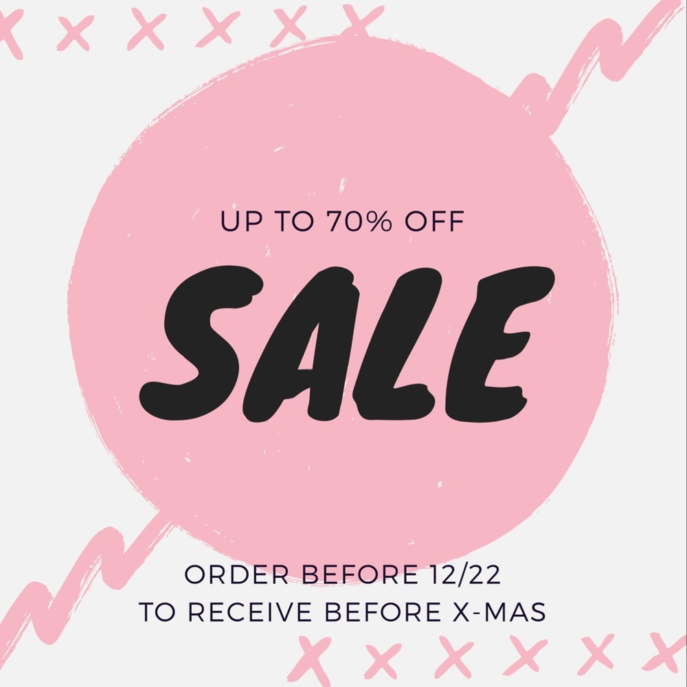 12/22 | ALL ITEMS ARE ON SALE!